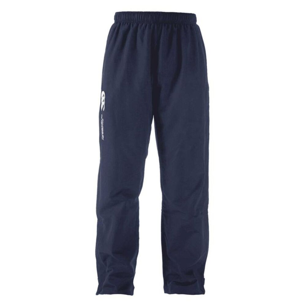 Canterbury Unisex Adult Cuffed Ankle Tracksuit Bottoms / Navy/White